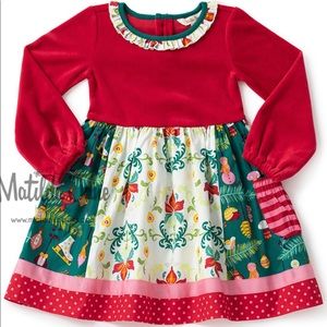 Size 2 NWT Matilda Jane Happy Holly Days Dress